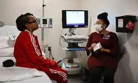 کلیه خوک از بدن یک زن خارج شد!