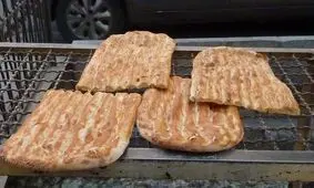 عکسی نایاب از یک نانوایی در زمان قاجار 