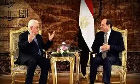 سیسی با محمود عباس دیدار کرد