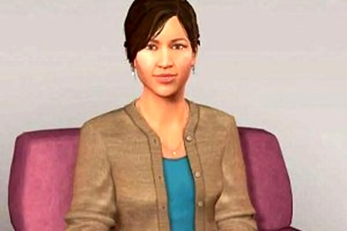 خانم رباتی که یک مشاور می باشد