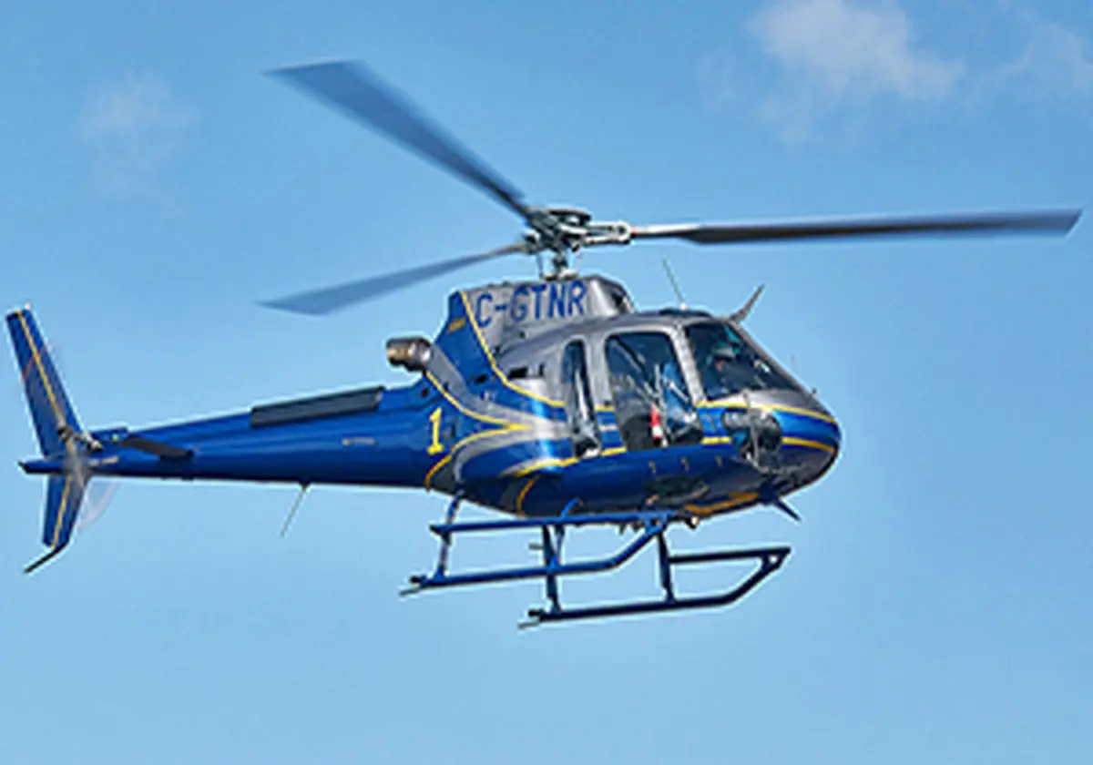 فیلم سقوط یک بالگرد که توسط مسافرش گرفته شده است