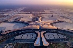 بزرگترین فرودگاه جهان در چین +تصاویر