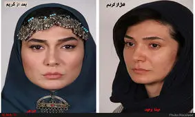 بازیگران سریال «بانوی عمارت» قبل و بعد از گریم