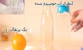 گرفتن ۲ لیتر آب پرتقال فقط از یک پرتقال