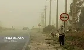 سرعت وزش باد در زاهدان به 60 کیلومتر بر ساعت می‌رسد