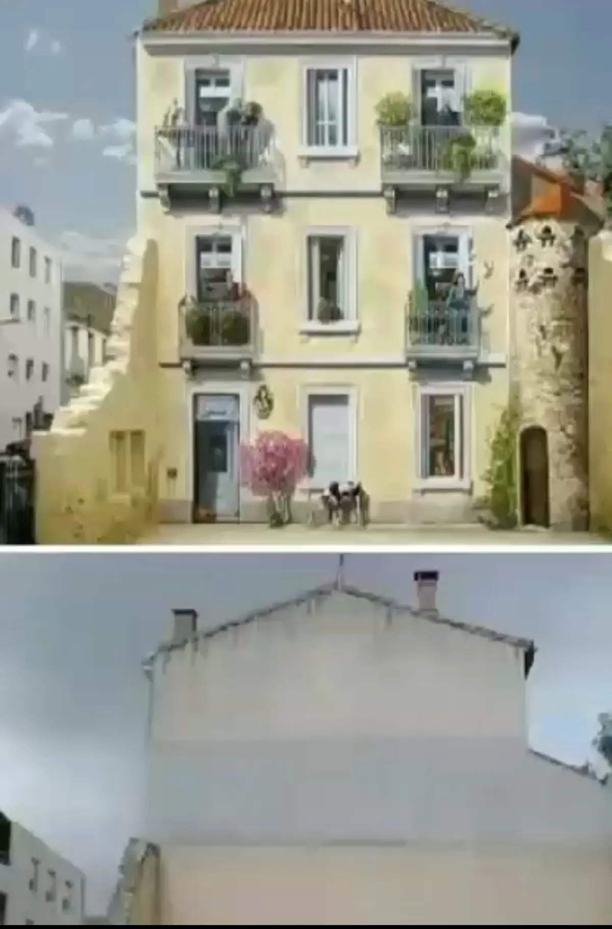 نقاشی های زیبای سه بعدی روی دیوارهای شهر