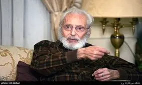 جمشید مشایخی کنار هدیه تهرانی در یک فیلم‌ سینمایی