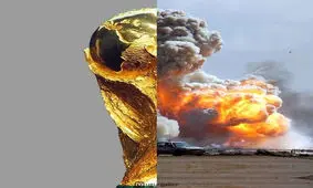 تصاویر تاثیرگذار از ترکیب جنگ و صلح