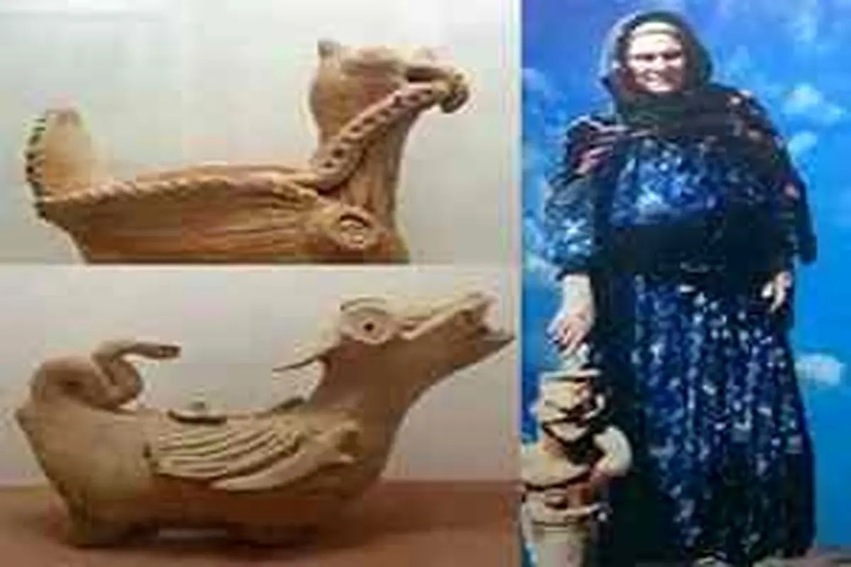 خاتوزین؛ زن بی سواد کُرد خالق مجسمه های عجیب