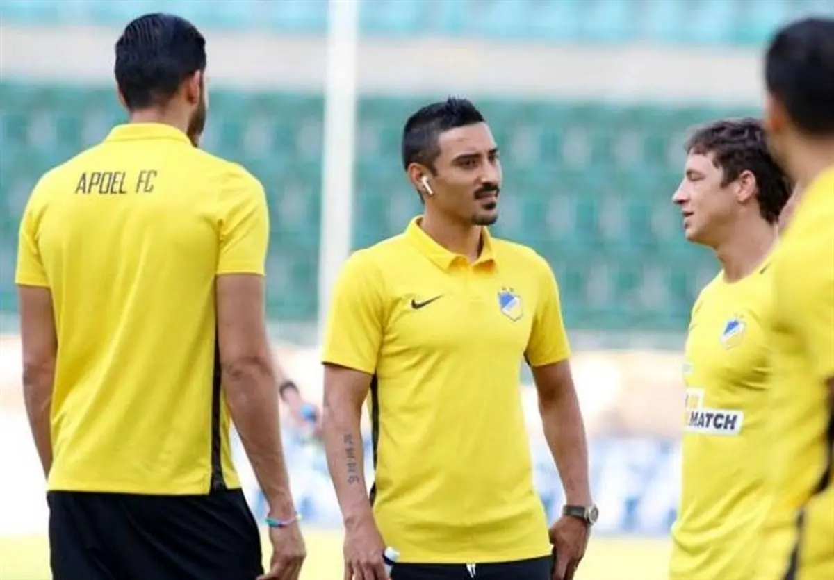 آپوئل به دنبال فسخ توافقی قرارداد رضا قوچان‌نژاد