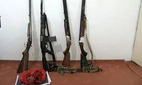 شکارچیان متخلف در دیواندره دستگیر شدند