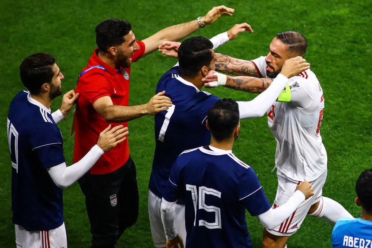 فریم به فریم با شادی کاپیتان دژاگه