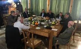 قالیباف و احمدی‌نژاد دعوت حناچی را رد کردند!/ جمع شهرداران تهران جمع شد +عکس