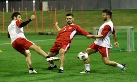آغاز رقابت هافبک های پرسپولیس در دوحه