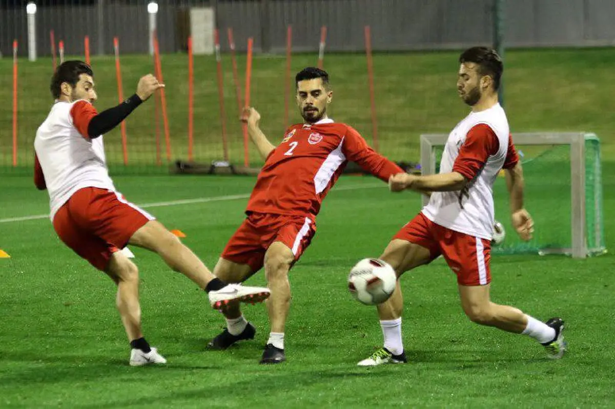 آغاز رقابت هافبک های پرسپولیس در دوحه