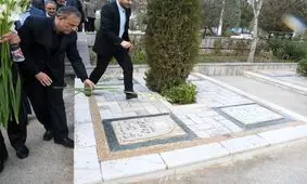 ادای احترام به شهدا در نخستین روز کاری استاندار خراسان رضوی