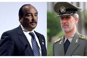 امیر حاتمی با رئیس جمهور موریتانی دیدار کرد