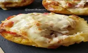 سیب زمینی شکم پر