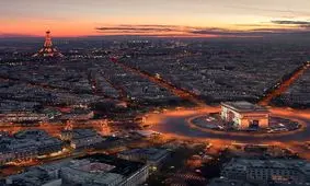 نمایی دیدنی از پاریس