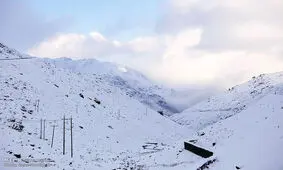 بارش ۵۰ سانتی متری برف در ارتفاعات گلستان