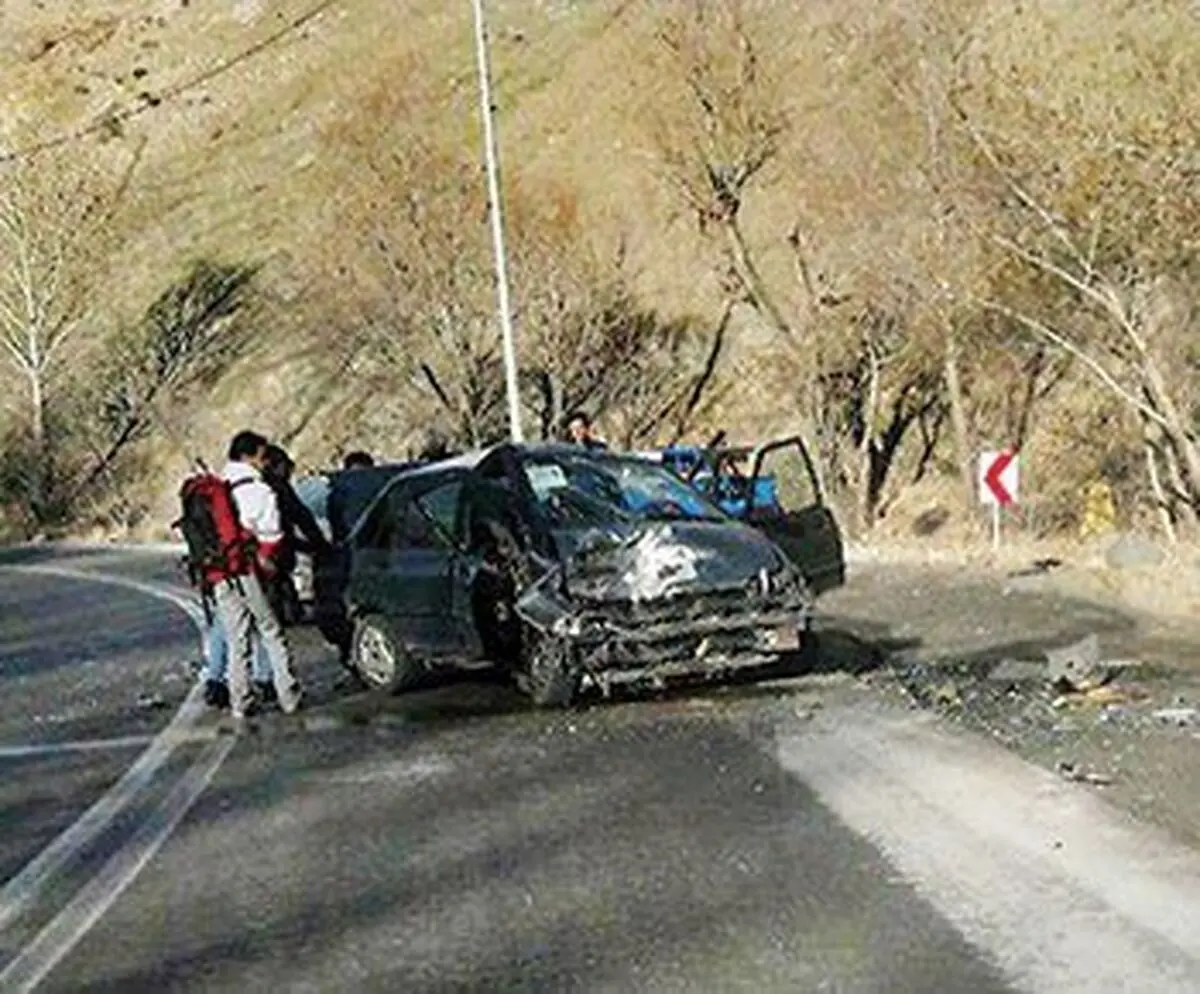 واژگونی مرگبار پژو با ۱۰ سرنشین