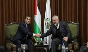 دیدار هیأت امنیتی مصر با هنیه