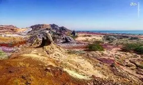 ساحلی به رنگ خون در ایران! + تصاویر