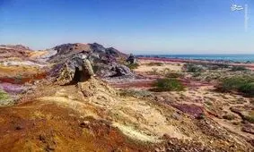 ساحلی به رنگ خون در ایران! + تصاویر