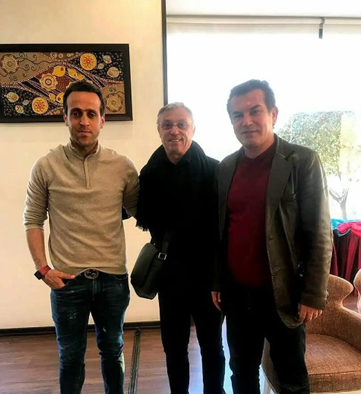 دیدار کریمی و کرانچار در هتل آکادمی