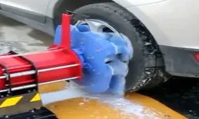 شستشوی رینگ و لاستیک بدون دخالت دست