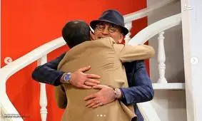 عکس/مجری معروف تلویزیون در کنار حضرت والا