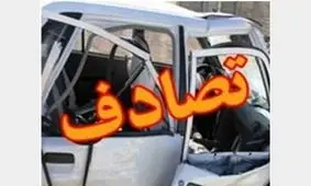 تصادف مرگبار خودرو با موتورسیکلت