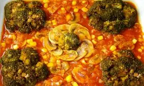 غذایی ضد حساسیت و رژیمی خورش سویا و کلم بروکلی