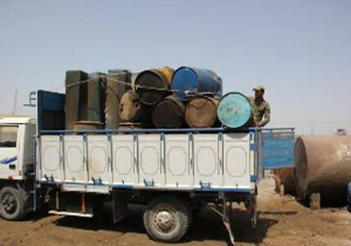 کشف ۲ هزار لیتر گازوئیل قاچاق در سوادکوه
