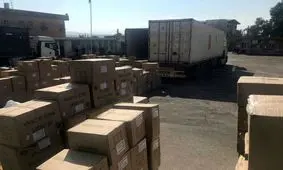 کشف حدود ۹ هزار بسته کاغذ قاچاق در پایانه مرزی چذابه 