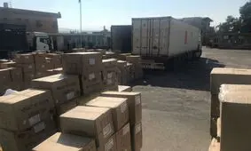کشف حدود ۹ هزار بسته کاغذ قاچاق در پایانه مرزی چذابه 