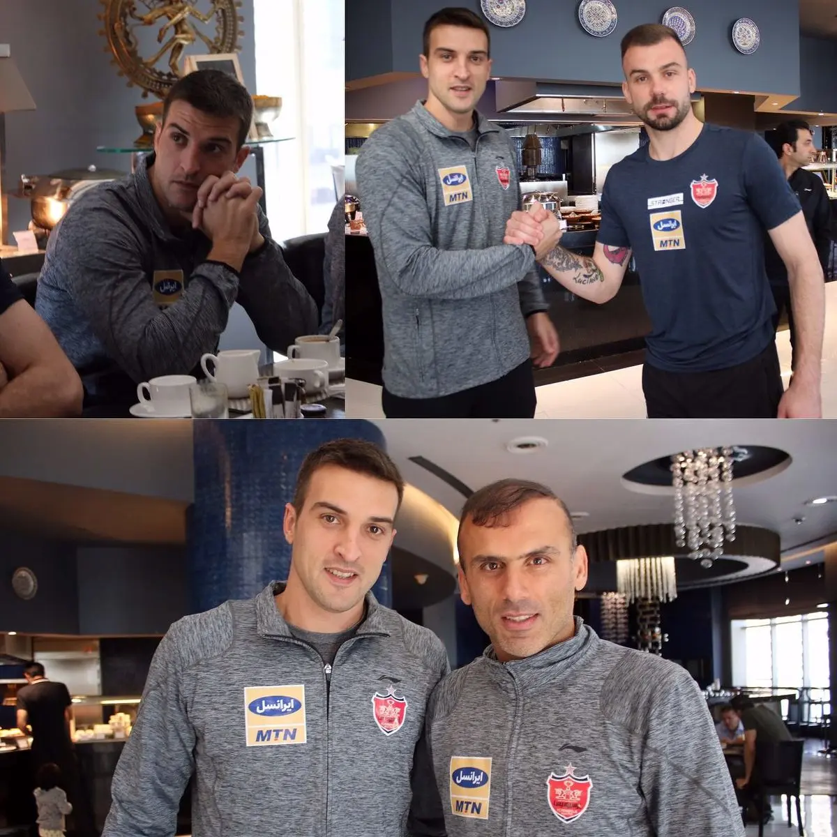 بودیمیر در اردوی پرسپولیس