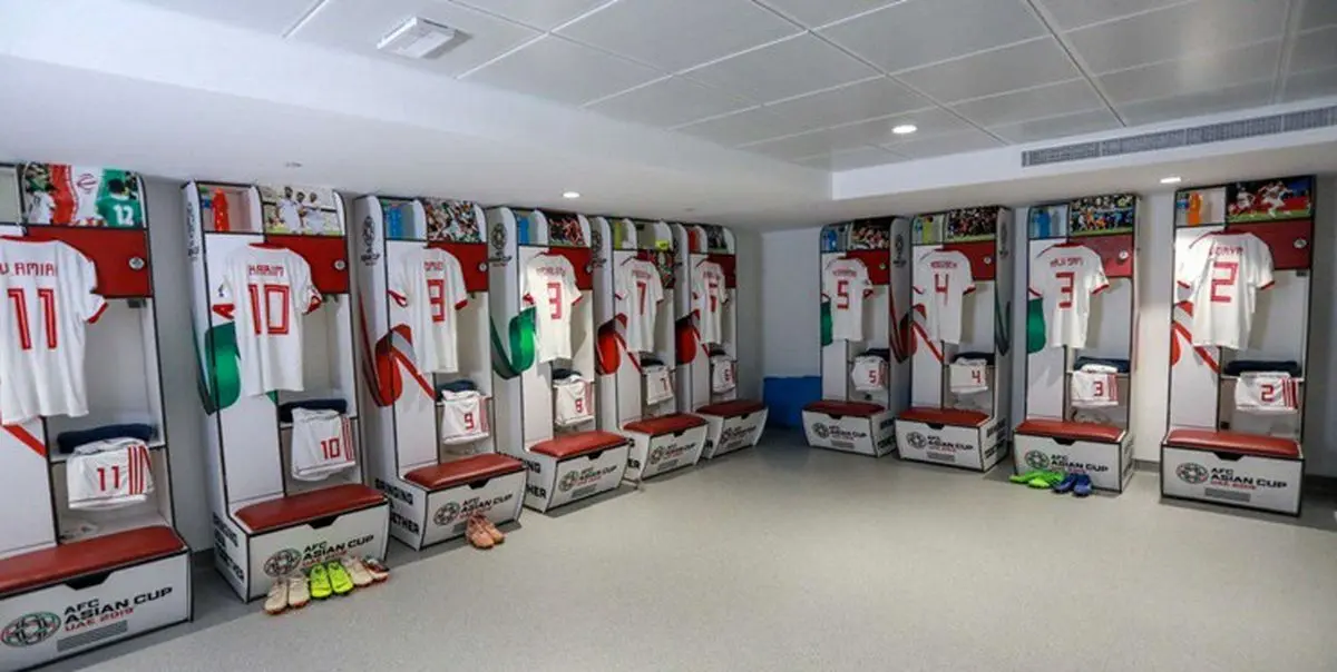 حال و هوای ورزشگاه آل‌نهبان و رختکن تیم ملی پیش از دیدار با ویتنام