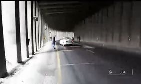 ریخته شدن روغن در جاده هراز عمدی نبود