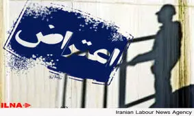 تجمع راننده‌های تعدیلی شرکت حمل‌ونقل آبادان مقابل ساختمان شرکت