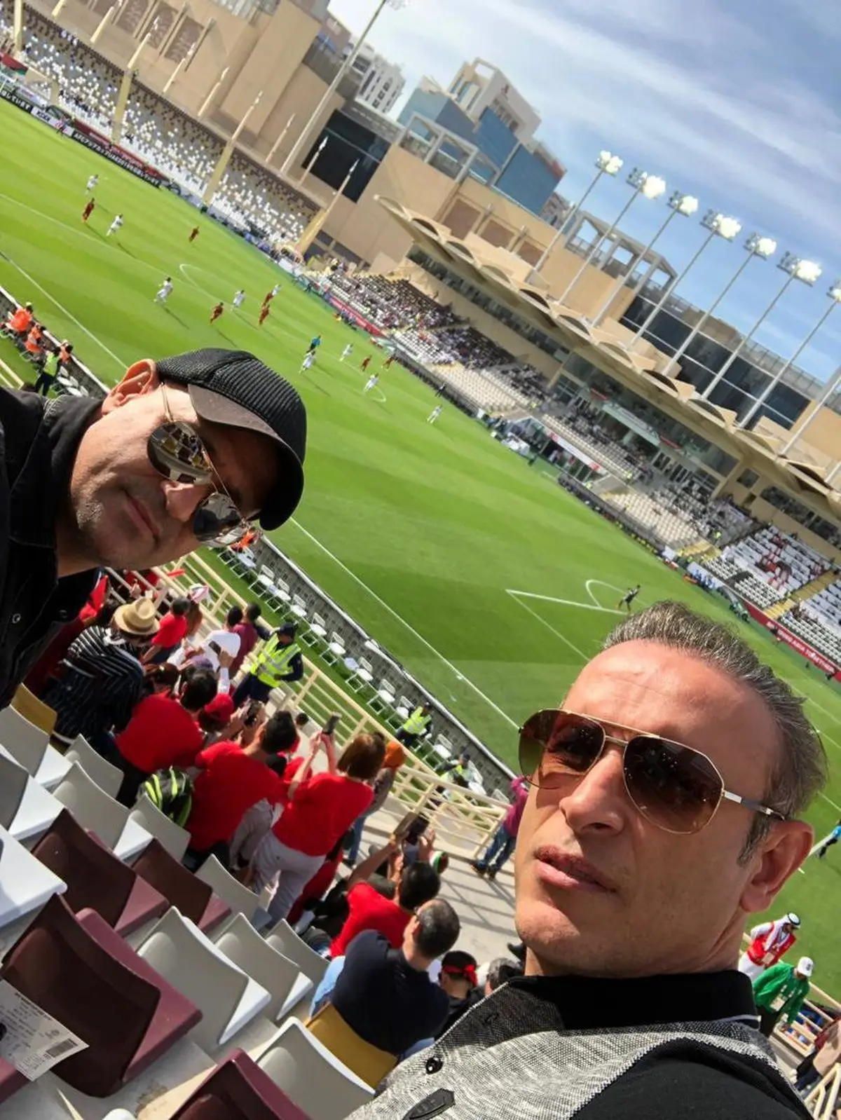 گل‌محمدی، تماشاگر ویژه دیدار ایران و ویتنام