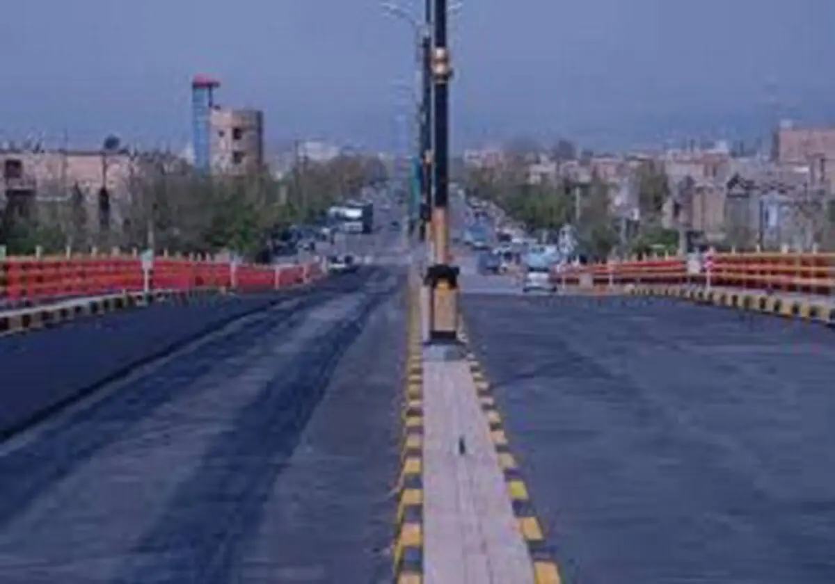 کمربندی ضلع غربی خوی، با پیشرفت فیزیکی بیش از ۴۰ درصد