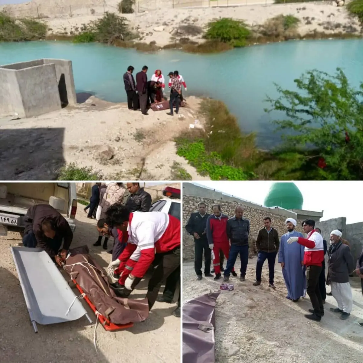 جوان تبعه خارجی در آبگرم میر احمد اهرم غرق شد