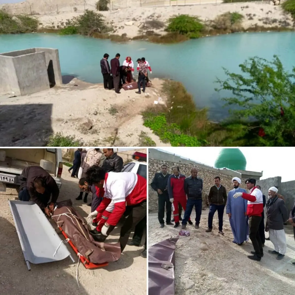 جوان تبعه خارجی در آبگرم میر احمد اهرم غرق شد