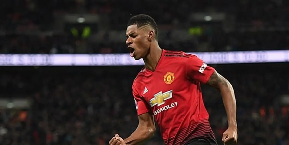 پیروزی منچستر یونایتد در ومبلی مقابل تاتنهام