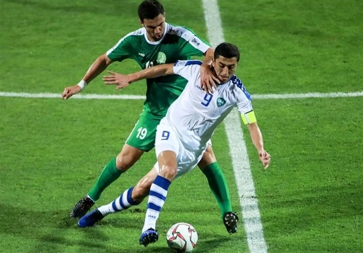 خلاصه بازی ترکمنستان - ازبکستان