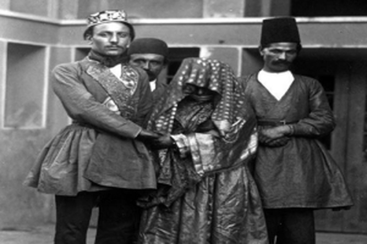 عروسی پولدار ها در زمان قاجار چگونه بود؟! عکس