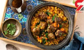 استانبولی با سبزیجات معطر یک غذای فوری + دستور پخت