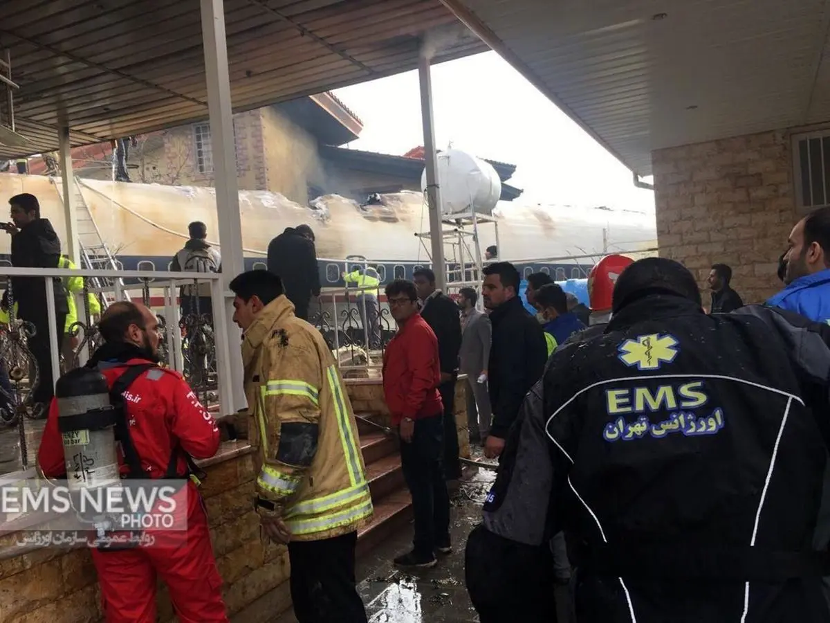 ویدئو / جزئیاتی از سانحه برای هواپیمای باری در کرج