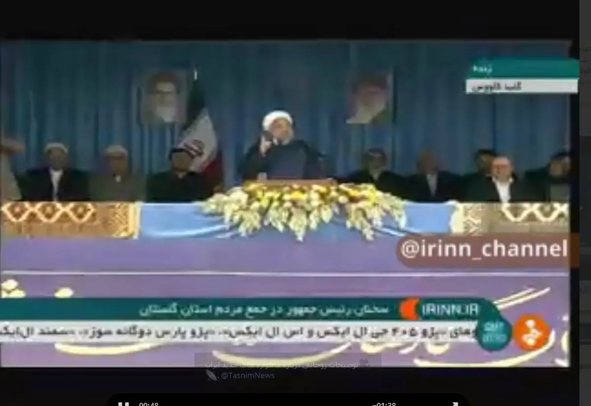 توضیحات روحانی درباره ماهواره های جدید ایران+فلیم